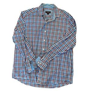 Johnston & Murphy Button Down Dress Shirt Large